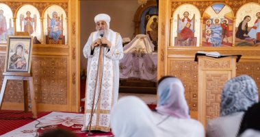 البابا تواضروس الثاني يصلي قداس عيد الرسل