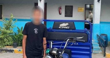 ضبط سائق تروسيكل غير مرخص اصطدم برجل مرور
