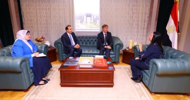 وزيرة التضامن تلتقى الممثل المقيم لبرنامج الأمم المتحدة الإنمائي في مصر