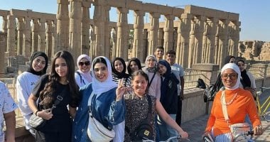 فتيات من الأقصر يشاركن فى جولات بالدراجات في شوارع المدينة وكورنيش النيل.. صور