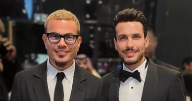 أحمد إبراهيم يكشف كواليس تعاونه مع الهضبة مستحوذا على نصيب الأسد فى توزيع ألبومه عمرو دياب والموزع الموسيقى أحمد إبراهيم
