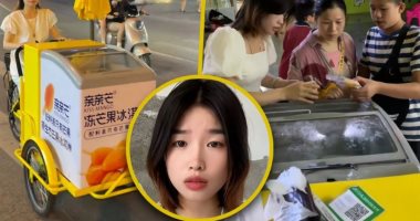 خريجة صينية فى مجال الطب تبيع الآيس كريم وجامعتها تجبرها على حذف فيديو قصتها