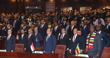 الرئيس السيسى يشارك فى أعمال اجتماع القمة التنسيقى لمنتصف العام للاتحاد الأفريقى الرئيس عبد الفتاح السيسي