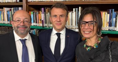 الرئيس الفرنسي يمنح النائبة جيهان زكى وسام "جوقة الشرف" تقديرا لدورها الثقافى