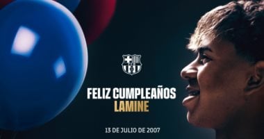 برشلونة يحتفي بعيد ميلاد لامين يامال الــ18 لامين يامال
