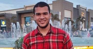 حمدي فرج الأول على الدبلومات الفنية: والدى كان سندى فى كل خطوة الطالب حمدي فرج حمدي فرج