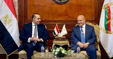 وزير الشؤون النيابية يهنئ المستشار محمد الشناوي 