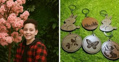 عبد الله استغل الإجازة فى الأعمال اليدوية: بساعد والدتى ونفسى أفتح مصنع