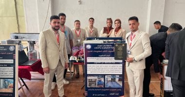 مشروع تخرج طلابى يحدث ثورة فى خدمات السيارات.. طلاب كلية التكنولوجيا فى بنى سويف يبتكرون محطة غسيل مركبات صديقة للبيئة.. تعمل بنظام تحكم إلكترونى ومعالجة مياه.. وزمن الغسيل يتراوح بين 3 إلى 5 دقائق جانب من المشروع