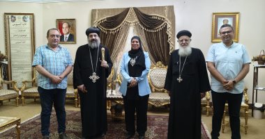جانب من الزيارة 
