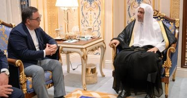 الأمين العام لرابطة العالم الإسلامي يستقبل رئيس مركز الحضارة الإسلامية بمجلس الوُزراء بجُمهورية أوزبكستان أمين عام رابطة العالم الإسلامي يلتقي رئيس مركز الحضارة الإسلامية بأوزبكستان