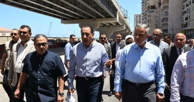 رئيس الوزراء يتفقد أعمال تطوير محور "محمد نجيب" وتوسعة كورنيش الإسكندرية رئيس الوزراء يتفقد أعمال تطوير محور "محمد نجيب" وتوسعة كورنيش الإسكندرية