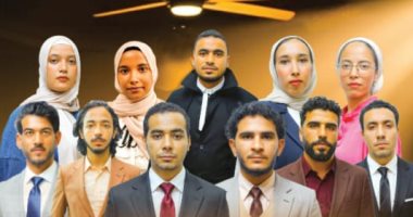طلاب كليتي الآداب والهندسة ثالث أيام ملتقى حور للفنون في دورته الرابعة