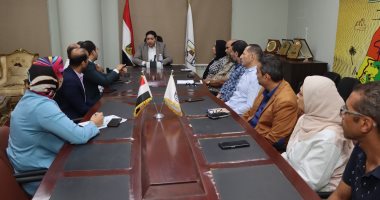 حصر أملاك الدولة ببنى سويف وإنشاء قاعدة بيانات جغرافية بالتنسيق مع الجامعة