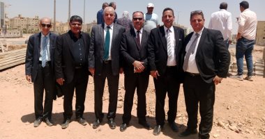 نقيب المحامين يتابع أعمال استكمال إنشاء المركز الطبي والعمارات السكنية بمدينة 6 أكتوبر