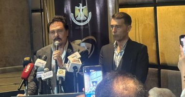 محمد رياض: الدورة الحالية من المهرجان القومى للمسرح ستكون الأخيرة لى المؤتمر الصحفى للمهرجان القومي للمسرح