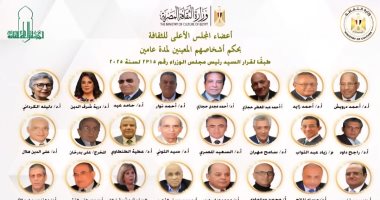 جامعة القاهرة تهنئ نخبة من أساتذتها وخريجيها لاختيارهم أعضاءً بالمجلس الأعلى للثقافة