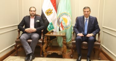 علاء فاروق يبحث مع وزير الزراعة الباكستاني بإقليم بنجاب تعزيز التعاون الزراعي وتبادل الخبرات جانب من اللقاء