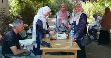قافلة تنموية شاملة  لحياة كريمة بالتعاون مع جامعتي المنوفية والسادات