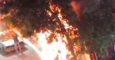 السيطرة على حريق داخل محل فى الهرم دون إصابات السيطرة على حريق داخل محل فى الهرم