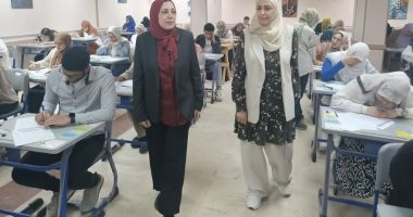 نائب رئيس جامعة بنها تتفقد اختبارات القدرات بكليتى علوم الرياضة والفنون التطبيقية