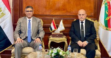 محافظ الجيزة خلال زيارته لرئيس النيابة الإدارية: تقوم بدور أساسى فى مكافحة الفساد وتحقيق العدالة