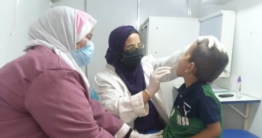 صحة المنيا: تقديم 1214 خدمة طبية مجانية خلال قافلة بقرية قصر هور بملوي