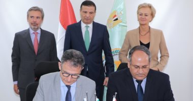 وزير الزراعة يشهد توقيع التعاون مع الوكالة الإيطالية لتعزيز إنتاج المحاصيل توقيع بروتوكول تعاون