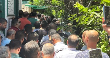 بورسعيد تودع العقيد أحمد بلال أحد أبطال الشرطة فى جنازة مهيبة.. فيديو وصور