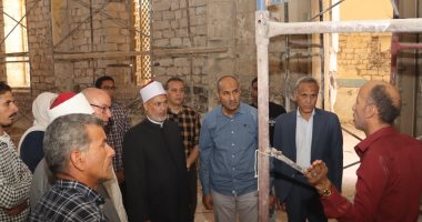 استمرار أعمال تطوير مسجد السيدة حورية فى بنى سويف.. اعرف التفاصيل