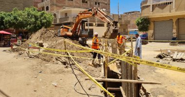 تعرف على مشروعات مياه الشرب والصرف الصحى بسوهاج ضمن مبادرة "حياة كريمة" اعمال توصيل الوصلات ضمن حياة كريمة