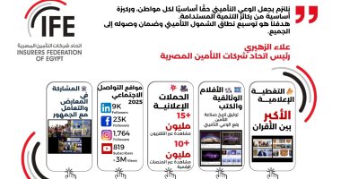 علاء الزهيري: نهدف لجعل التأمين أداة فعالة لحماية الاقتصاد اتحاد شركات التامين المصرية