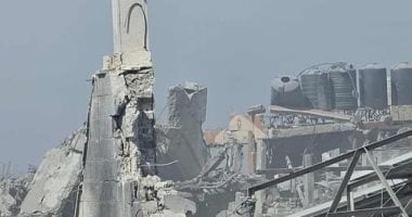 قصف الاحتلال لكنيسة دير اللاتين فى غزة