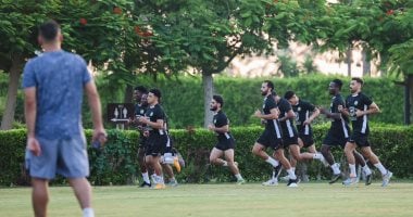 البنك الأهلي يؤدي تدريبات بدنية في معسكر الإسكندرية استعداداً للموسم الجديد ..صور تدريب فريق البنك الاهلى