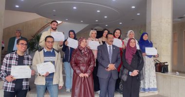 كلية تربية حلوان تحصد المركز الأول في المشروع القومي لمحو الأمية للعام الثالث كلية تربية حلوان تحصد المركز الأول في المشروع القومي لمحو الأمية