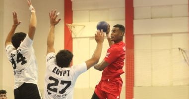 فوز منتخب ناشئى اليد مواليد 2008 وديا على الجزائر بنتيجة 22-20 ناشئو اليد