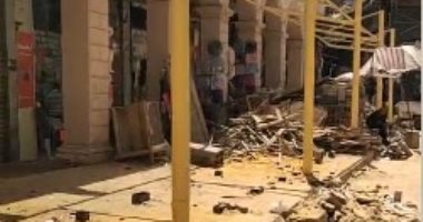 اعمال التطوير في 3 شوارع قريبة من ميدان العتبة
