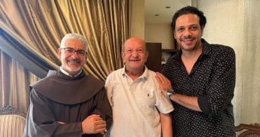 لطفى لبيب والاب بطرس دانيال وحمزة العيلى