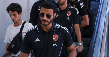 وصول بعثة الأهلى لتونس لخوض معسكر إعداد الموسم الجديد فريق الاهلى