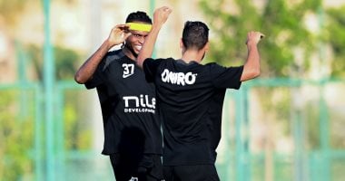 أبرزها هدف شيكو بانزا.. لقطات من ودية الزمالك ورع بمعسكر العاصمة الإدارية شيكو بانزا فى ظهوره الأول مع الزمالك
