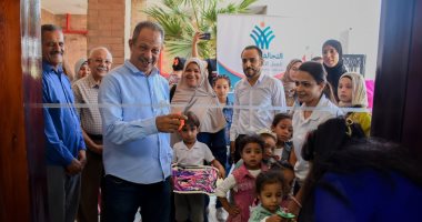 في أجواء مبهجة.. أسقفية الخدمات عضو التحالف الوطني  تفتتح حضانة لتنمية الطفولة المبكرة بقرية سلامون