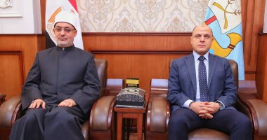 محافظ كفر الشيخ يستقبل مفتى الجمهورية لبحث ملفات ودعم البرامج الدعوية