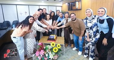 اليوم السابع يكرم صناع مسلسل "فات الميعاد".. صور اليوم السابع يكرم أبطال مسلسل فات الميعاد