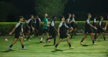 مران البنك الأهلي في معسكر الإسكندرية