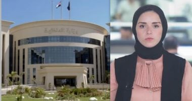 الزميلة جيرمين شلبى وجانب من تغطية بيان وزارة الداخلية 