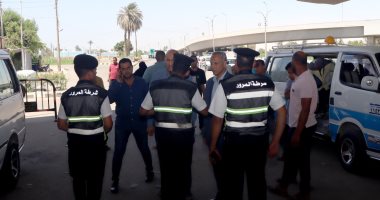 سحب 8 رخص قيادة والتحفظ على السيارات المخالفة خلال حملات ببنى سويف