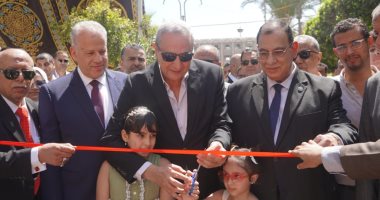 محافظ الغربية يفتتح المبنى الإدارى وصالة كمال الأجسام بمركز كفر الزيات