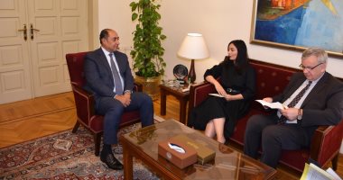 السفير حسام زكي يستقبل وزيرة التعاون الاقتصادي الألمانية