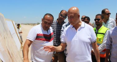 مسئولو "الإسكان" يتفقدون المشروعات الجارى تنفيذها بمدينة برج العرب الجديدة