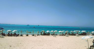 طقس مطروح حار نهارا واعتدال أمواج البحر
